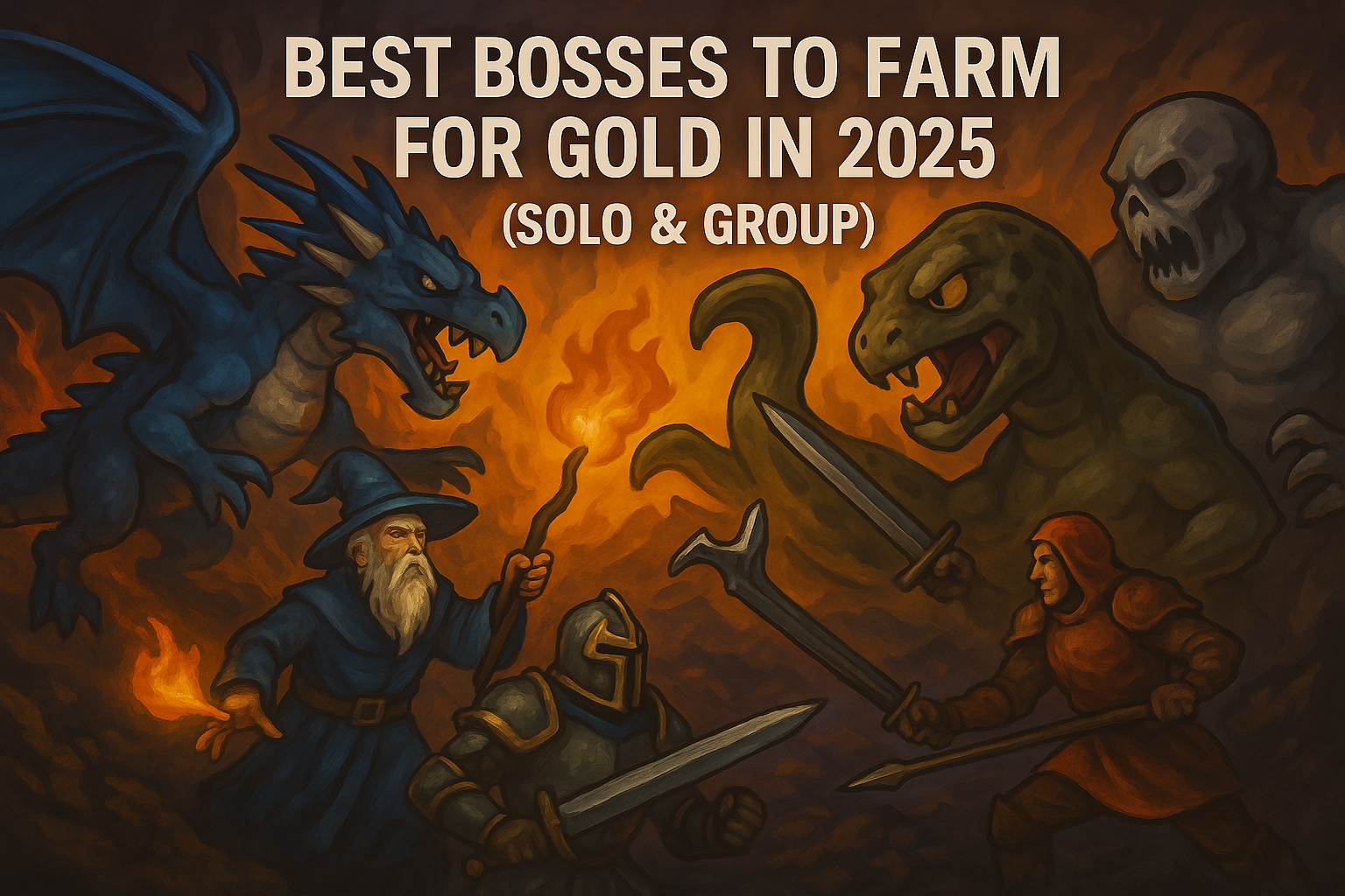 Best Bosses to Farm for Gold in 2025 (Solo & Group)