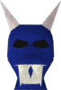 Blue Halloween Mask