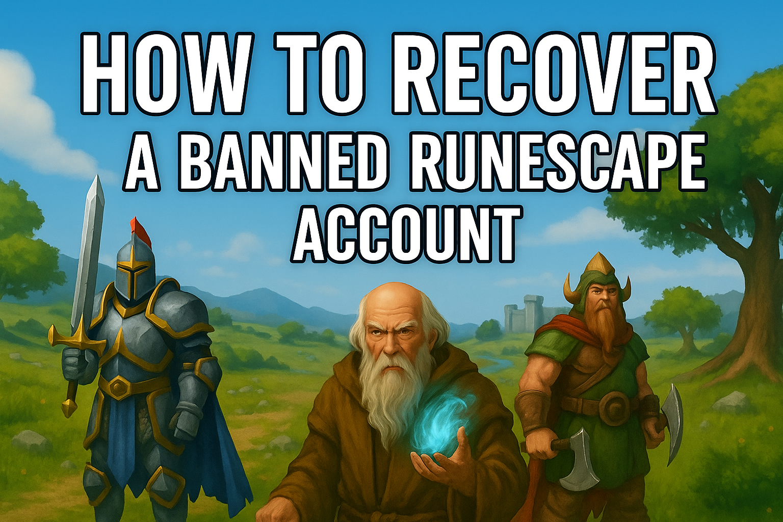 How to Recover a Banned RuneScape Account After Real World Trading (RWT)