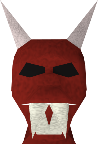Red Halloween Mask